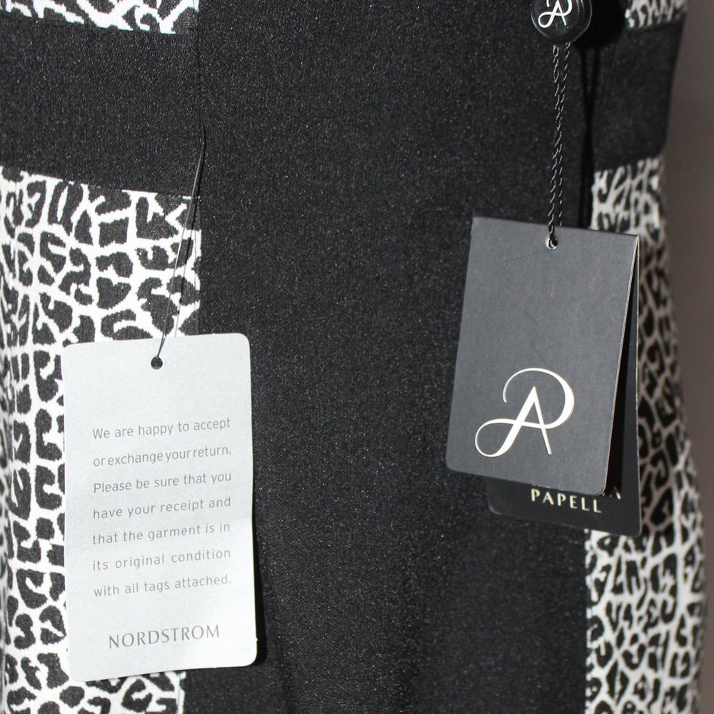 NWT Adrianna Papell Leopard Print Sleeveless Dress - Picture 6 of 13